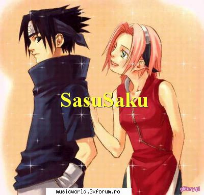 Poze anime - Mie nu mi se pare ca Sasuke si Sakura se - Diverse poze^_^